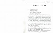 BAT - Bureau of Astral Troubleshooters Atari instructions