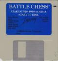 Battle Chess Atari disk scan