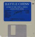 Battle Chess Atari disk scan