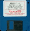 BeckerCAD Atari disk scan