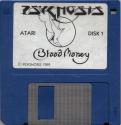 Blood Money Atari disk scan