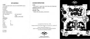 Bubble Bobble Atari instructions