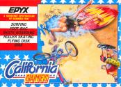 California Games Atari disk scan