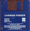 Cannon Fodder Atari disk scan