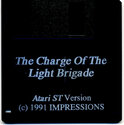 Carga de la Brigada Ligera (La) Atari disk scan