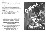 CaveMania Atari instructions