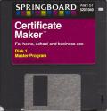 Certificate Maker Atari disk scan