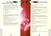 Championship Manager Italia '95 Atari instructions