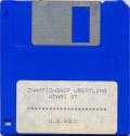 Championship Wrestling Atari disk scan