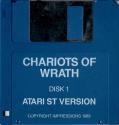 Chariots of Wrath Atari disk scan