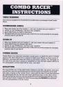 Combo Racer Atari instructions
