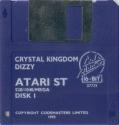 Crystal Kingdom Dizzy Atari disk scan