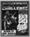 Daley Thompson's Olympic Challenge Atari instructions