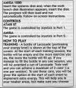 Daley Thompson's Olympic Challenge Atari instructions