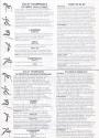 Daley Thompson's Olympic Challenge Atari instructions