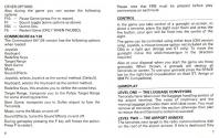 Die Hard II - Die Harder Atari instructions