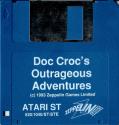 Doc Croc's Outrageous Adventures! Atari disk scan