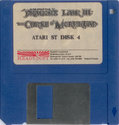 Dragon's Lair III - The Curse of Mordread Atari disk scan