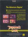 Dragon's Lair Atari disk scan