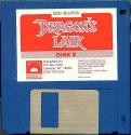 Dragon's Lair Atari disk scan