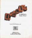 Déjà Vu Atari instructions