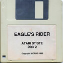 Eagle's Rider Atari disk scan