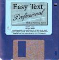 Easy Text Professional Atari disk scan
