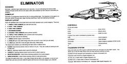 Eliminator Atari instructions