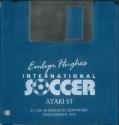 Emlyn Hughes International Soccer Atari disk scan