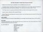 Enforcer (The) Atari instructions