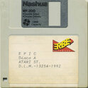 Epic Atari disk scan