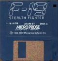 F-19 Stealth Fighter Atari disk scan