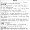 Face Off Atari instructions