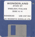 Fantastic Worlds Atari disk scan