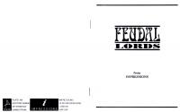Feudal Lords Atari instructions