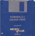Formula 1 Grand Prix Atari disk scan