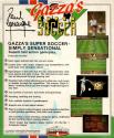 Gazza's Super Soccer Atari disk scan