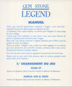 Gem Stone Legend Atari instructions