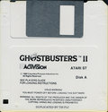 Ghostbusters II Atari disk scan