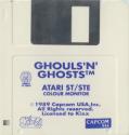 Ghouls'n'Ghosts Atari disk scan