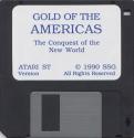 Gold of the Americas - The Conquest of the New World Atari disk scan