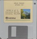 Gold Rush! Atari disk scan