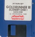 Goldrunner II Scenery Disk I Atari disk scan