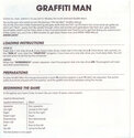 Graffiti Man Atari instructions
