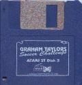 Graham Taylor's Soccer Challenge Atari disk scan