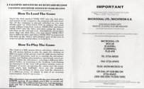 Grail (The) Atari instructions