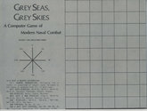 Grey Seas, Grey Skies - Tactical Modern Naval Combat Atari disk scan