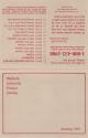 Gridiron! Atari instructions