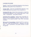 Guardians Atari instructions