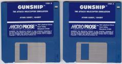 Gunship Atari disk scan